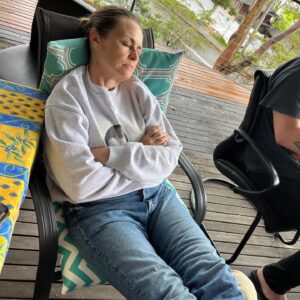 Lisa Wilkinson Instagram - Me. Totally nailing Christmas hols.