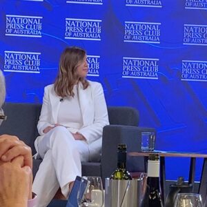 Lisa Wilkinson Instagram - What a day. And what a privilege it was to be in that room to hear @brittanyhiggins___ and @tamepunk. 
I am in total awe.
👏👏👏👏👏👏👏👏👏👏👏👏👏👏👏