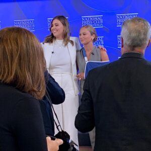 Lisa Wilkinson Instagram - What a day. And what a privilege it was to be in that room to hear @brittanyhiggins___ and @tamepunk. 
I am in total awe.
👏👏👏👏👏👏👏👏👏👏👏👏👏👏👏