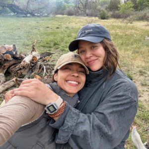 Lisseth Chavez Instagram - Left civilization for a week and came back with a tribe! 🐐

HIDE CAMP: Where we spent a week unplugged, communing with goats, whispered to cottonwood trees, danced under the stars around crackling fires. 

We went back to basics & embraced our primitive ancestral skills. 

A huge Thank you thank you to @caprakhan & Rain Gorenc for guiding and sharing this experience with us🤍 
Thank you for teaching us old ways, for sharing your home with us, for the memories we created, I’m Truly grateful for it alllll 🥹🙏🏽