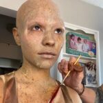 Lisseth Chavez Instagram - Tell me I’m beautiful😆 I want to give a HUGE shoutout to @the_makeup_smith who created this masterpiece👌🏽 It started with a vision and next thing you know I was transforming into this sexy beast. For behind-the-scenes footage check out my highlights🤙🏽 also check out @the_makeup_smith he’s truly pure TALENT! 👏🏽