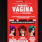 Liz Gallardo Instagram - Este JUEVES 2 de NOVIEMBRE Vamos de #catrinas a los #monologosdelavagina TENEMOS PROMOCIÓN AL 50% de descuento y el Jueves lanzan 2x1 para quienes vayan acompañados !!!!! Quienes no han visto esta maravillosa puesta en escena no se la pueden perder ! Ya es hora de verla !!!!! Me tocará compartir el escenario con la excepcional y extraordinaria actriz que adoro y admiro tanto @sophiealexanderkatz Y mi hermana querida @ximenagonzalez_rubio #mecheaparicio para celebrar, recordar y honrar la memoria de nuestros muertitos……. ✨🕯️🕊️🤲 Los esperamos !!!! #teatrolibanes 8pm @centrolibanesmx 🎭 #cdmx