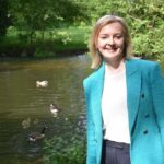 Liz Truss Instagram - Keeping it blue in South West Norfolk. #ge2024