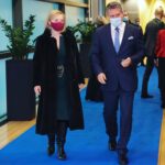 Liz Truss Instagram - Met European Commission Vice-President @maros.sefcovic today on the 🇬🇧🇪🇺 relationship. My priority is protecting peace and stability in NI.