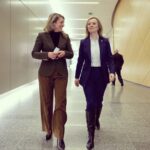 Liz Truss Instagram - At NATO Summit with our close Canadian allies. We are stepping up support to Ukraine. 🇬🇧🇨🇦🇺🇦