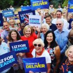 Liz Truss Instagram - Fantastic day meeting so many @Conservatives who share my vision for the country. Together we will unite our party and unleash the UK’s potential. #LizForLeader