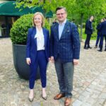 Liz Truss Instagram - Wonderful to see my good friend @dmytro_kuleba in Germany. We #StandWithUkraine 🇬🇧🇺🇦