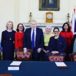 Liz Truss Instagram - Women around the world deserve freedom and agency over their lives. ♀️🌎 #internationalwomensday #cabinetwomen