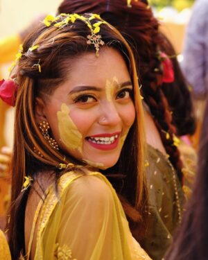 Liza Sarkar Instagram - Haldi🌸 

ceremony of 
@sudipta_sarkar_lucy 

thanks to @satadal.roy_official