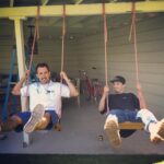 Liza Weil Instagram - Thanks for the swing install @fatslabs. Magic swings by @stahlandband. ❤️
