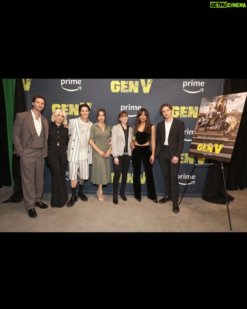Lizze Broadway Instagram - press @genv quick thank you to the #GenV fans. We love you and are deeply grateful for your love and support xx