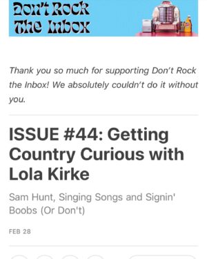 Lola Kirke Instagram - The press has spoken: 
City Girl Country is fun AF 
❤️🤠❤️ 

Thanks for all the love on Country Curious so far!!! Check out the full articles at the link in my bio!

📸@ohadkab