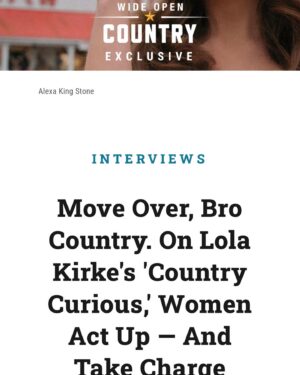 Lola Kirke Instagram - The press has spoken: 
City Girl Country is fun AF 
❤️🤠❤️ 

Thanks for all the love on Country Curious so far!!! Check out the full articles at the link in my bio!

📸@ohadkab