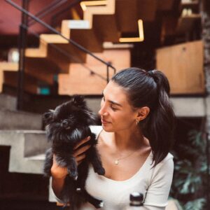 Lorena Andrea Instagram - Feliz Primer Cumpleaños Luna 🎂 

To many more adventures my fluffy hype queen 🖤💫

#teacuppomeranian #pomeranian #pomeraniansofinstagram #dogsofinstagram
