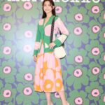 Lorene Ren Instagram - 繽紛又俏皮的Marimekko花花們 逛一逛讓人心情非常愉悅 由外而內的帶來好心情❤️ @marimekko_taiwan @imaginextw #Unikko60yrars make up @elvielvi926 Hair @xenterhuang Photo @blablag