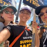 Lorenza Izzo Instagram – Mornings are for picketing #sagaftra @sagaftra @wgawest