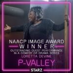 Loretta Devine Instagram - Whoop! Thank you all sooooo much!! Thanks to everyone at @pvalleystarz and the @naacpimageawards