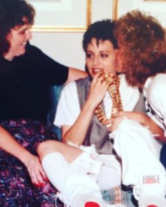 Lori Petty Instagram - - happy birthday 2 meeeee & so many kisses xx I love U xx #swipe
