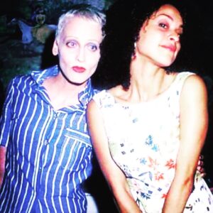 Lori Petty Instagram - - 😘 from the homestead @richardglass @karynparsons #throwback #jackson5 #iloveyou 💜💙❤️