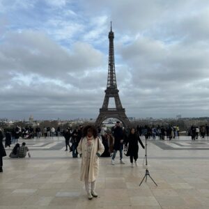 Lorraine Toussaint Instagram - All the views, art and food during a spontaneous stop in Paris with my girl.