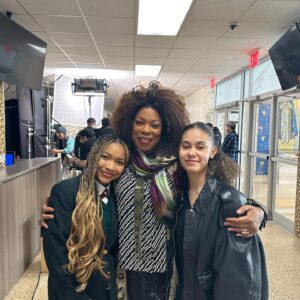 Lorraine Toussaint Instagram - My baby at work with me today. It’s a wonderful birthday. 🤍