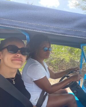 Lorraine Toussaint Instagram - Exploring with my favorite girl.