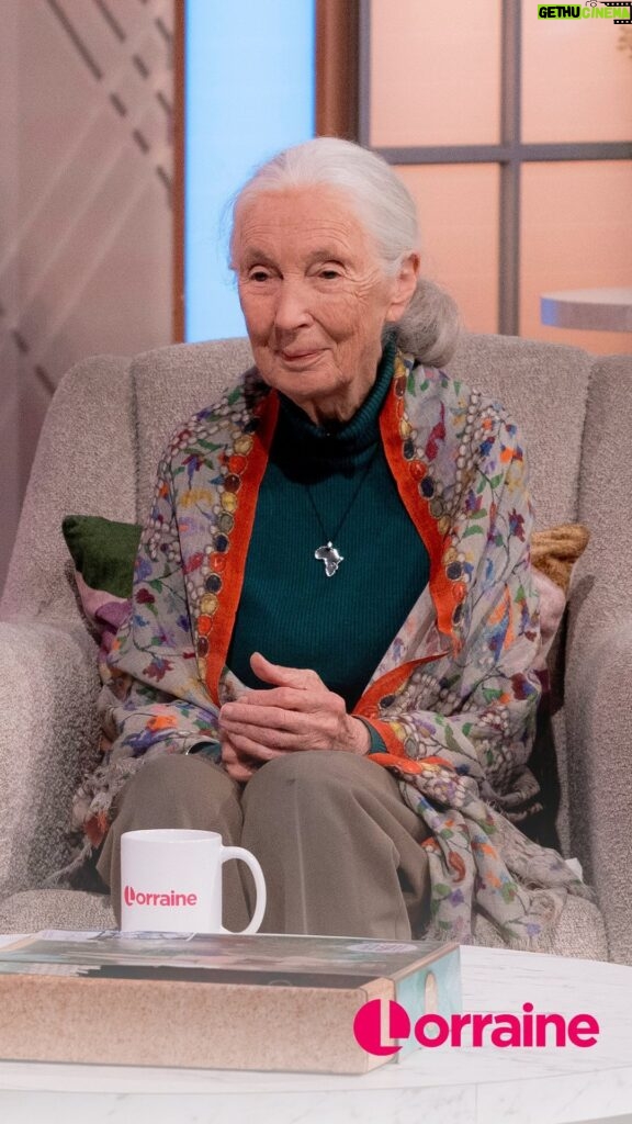 Lorraine Kelly Instagram - Happy 90th Birthday to the wonderful @janegoodallinst 💕 #HappyBirthday