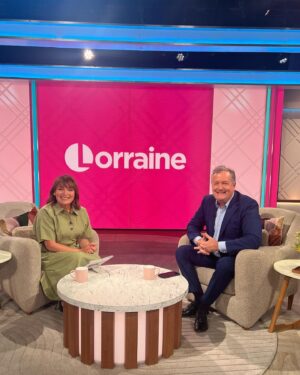 Lorraine Kelly Instagram - Well @piersmorgan never disappoints! Funny, naughty, cheeky and  controversial - infuriatingly he’s always a joy.