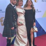 Lorraine Kelly Instagram - I love this pic so much !!! My beautiful daughter @rosiekellysmith looking blooming and my gorgeous friend @markheyesstylist at the @bafta TV awards Thanks to @sassiholford for my STUNNING dress #happy #family #friends #love #celebration