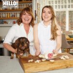 Lorraine Kelly Instagram - Love this pic of @rosiekellysmith and @rubyisasausage - my two gorgeous girls - thanks @nickyjohnston @hellomag @helenhandmakeup #happy #love #family #baby