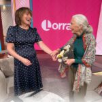 Lorraine Kelly Instagram - Renowned for her groundbreaking work with chimpanzees in Tanzania and her tireless efforts as a conservationist, Dr Jane Goodall’s legacy is one of profound impact and enduring inspiration. Jane brought a very special stuffed animal named Mr H to the studio, who has been with her since 1996. Swipe across to hear the story of Mr H from Jane herself ❤️ #Lorraine #JaneGoodall
