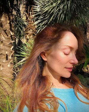 Lotte Verbeek Instagram - Found myself a secret garden where God speaks silently & clearly 🤫 🕊