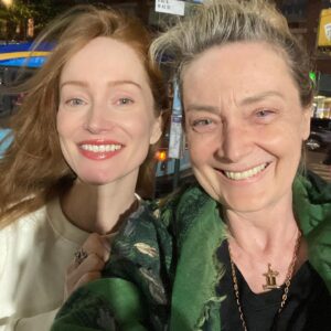 Lotte Verbeek Instagram - Loved catching up with my screen mom on mothersday ♥️ @andreasooch 😍 #theblacklist 📺