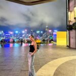 Louisa Mak Instagram - Rainy Friday night ❤️