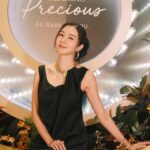 Louisa Mak Instagram - Maybe last event as single 🫢 thank you @clarinshk for having me!! Dress @shiatzychen Heels @louboutinworld Jewellery @swarovski Stylist @wwchezw Makeup @ki.neks_ho Hair @carmanngaihair @hola.hair.pets