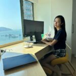 Louisa Mak Instagram - 😐 making up some work on a Sunday because I took a day off mid-week to shoot @indicaidhk’s #yesweecan ad! PS thank you to the person taking photo for not complaining #working2jobs