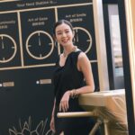 Louisa Mak Instagram - Maybe last event as single 🫢 thank you @clarinshk for having me!! Dress @shiatzychen Heels @louboutinworld Jewellery @swarovski Stylist @wwchezw Makeup @ki.neks_ho Hair @carmanngaihair @hola.hair.pets