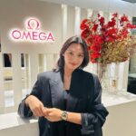 Louise Wong Instagram - @omega 🌕🖤✨ #Storevisit #Omegahk #QueensroadCentral #Omegaboutique