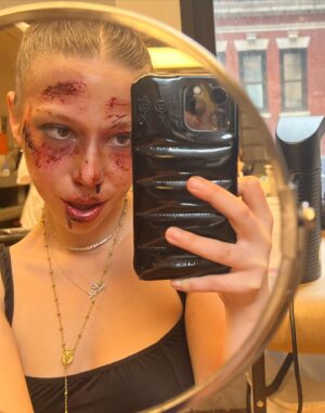 LuLu Lambros Instagram - Ultraviolence🔪 makeup by me