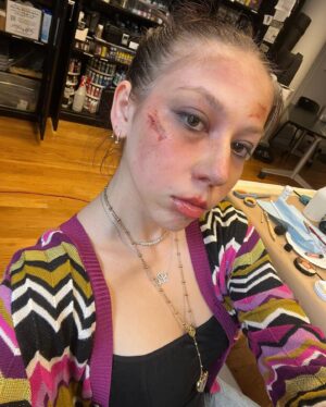 LuLu Lambros Instagram - Ultraviolence🔪 makeup by me