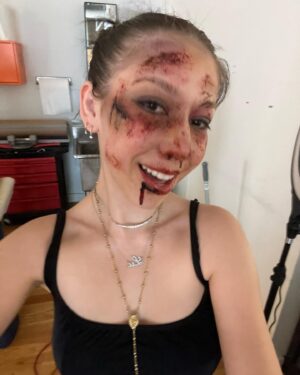 LuLu Lambros Instagram - Ultraviolence🔪 makeup by me