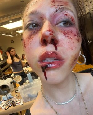 LuLu Lambros Instagram - Ultraviolence🔪 makeup by me