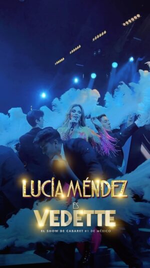 Lucía Méndez Instagram - Ven y échate un tempranillo conmigo  este fin de semana.

Viernes y sábados - 9:30 pm
Nuevo Foro Stelaris - Hotel Fiesta
Americana Reforma
Boletos en @goliiive, en el lobby del hotel o al teléfono 55 6066 2227 @vedetteshow