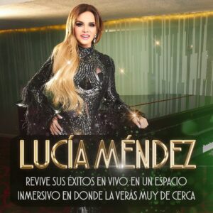 Lucía Méndez Instagram - Falta una semana para LUCIA MÉNDEZ ES VEDETTE, un nuevo concepto de espectáculo de cabaret donde podrás disfrutar a Lucía muy cerca. Orquesta en vivo, cantantes en vivo, vedettes y mucho más. Boletos en el link de este perfil. 

⏰ Viernes y sábados – 9:30 pm
🏨 Nuevo Foro Stelaris – Hotel Fiesta Americana Reforma
🎟 Boletos en @goliiive, en el lobby del hotel o al teléfono 5560662227

#cabaret #cdmx #cena #show #teatro #weekend #viernes #sabado #drinks #girls #luciamendez