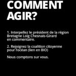 Lucie Lucas Instagram - 🚨Oui, vous avez bien lu. Ça vous révolte ? Nous aussi. Mais on peut mettre fin à ce scandale. Et ça commence dès demain. On se fixe jusqu’au 8 juin - journée mondiale de l’océan - pour arriver, étape par étape, à faire interdire ces destructeurs et toutes les méthodes de pêche destructrices dans les Aires Marines Protégées (AMP). Et nous avons une première étape concrète et stratégique dès demain. Et cela se passe en Bretagne. Pourquoi en Bretagne ? Parce que la Bretagne concentre un grand nombre d’aires marines protégées… ainsi qu’un grand nombre des pêches destructrices qui ravagent ces aires marines protégées. Et demain, le Conseil régional de Bretagne va adopter sa position sur la protection de l’océan. C’est un vote d’une haute importance. Les élus devront décider s’ils acceptent l’évidence : arrêter de détruire les zones qu’on appelle « protégées ». Les élus écologistes du Conseil régional ont déposé un vœu appellent le gouvernement à créer de « vraies » aires marines protégées en y interdisant les méthodes de pêche destructrices comme le chalutage. C’est ce vœu qui est voté demain. Ça ne paraît pas très ambitieux et pourtant, on en est là. ll faut se pincer pour y croire, on sait, mais c’est ainsi : en France, l’immense majorité des aires marines dites « protégées » (les « AMP »), ne le sont pas le moins du monde. Un bulldozer comme le Jan Maria, qui ravage les fonds marins, est parfaitement autorisé dans les AMP. C’est un véritable scandale. L’océan est le poumon de la planète, il absorbe un tiers de nos émissions de C02 et plus de 90% de nos excédents de chaleur. L’océan est de fait notre meilleur allié dans le combat que nous devons mener contre le dérèglement climatique. Nous devons le protéger. En commençant par protéger nos aires marines protégées en y interdisant le chalutage. C’est simple, c’est basique. COMMENT AGIR? 1. Interpellez le président de la région Bretagne @loig_cg en commentaire. 2. Rejoignez la coalition citoyenne pour l’océan (lien en BIO) Nous comptons sur vous. Claire et Lucie