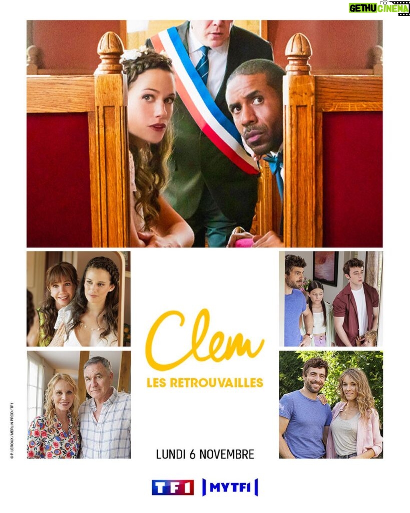 Lucie Lucas Instagram - Ça y est enfin, je peux vous annoncer la sortie du prochain Clem !!! Le 6 novembre à 21h10 sur @tf1 , soirée spéciale retrouvailles 🤗 On ne sait pas encore si elle sonnera la fin de nos aventures ensemble, mais je peux vous dire que vous allez adorer ces 2 épisodes ! Quand j'ai su que j'aurais le bonheur de retrouver @victoria.abril.officiel , je me suis vraiment demandé ce que les scénaristes avaient pu imaginer comme idée crédible pour nous permettre de jouer ensemble à nouveau…et je n'ai pas été déçue en lisant les scénarios ! Un beau mélange de rires et d'émotions vous attendent et nous on s'est vraiment régalés à tourner cette soirée si spéciale ! 😜🙃🥰 Pleins de photos à venir sur mon compte d'ici le 6 novembre... Prenez soin de vous !! Des bisous 😚✨️ #clem #clemserie #serie #tf1 #retrouvailles #famille