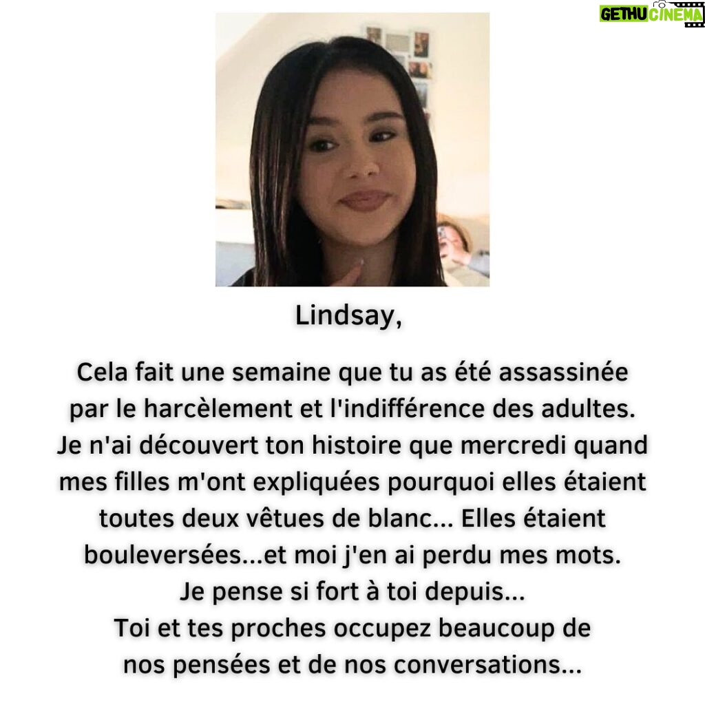 Lucie Lucas Instagram - #justicepourlindsay @emmanuelmacron @papndiaye_min #ericdupondmoretti @marionlamaintendue @asso_hugo @associationlespapillons @lacnape @fondation_enfance @asso_fai @sisterviving @instinct_de_soeurvie_bis @i.n.c.e.s.t.i.c.i.d.e_fr