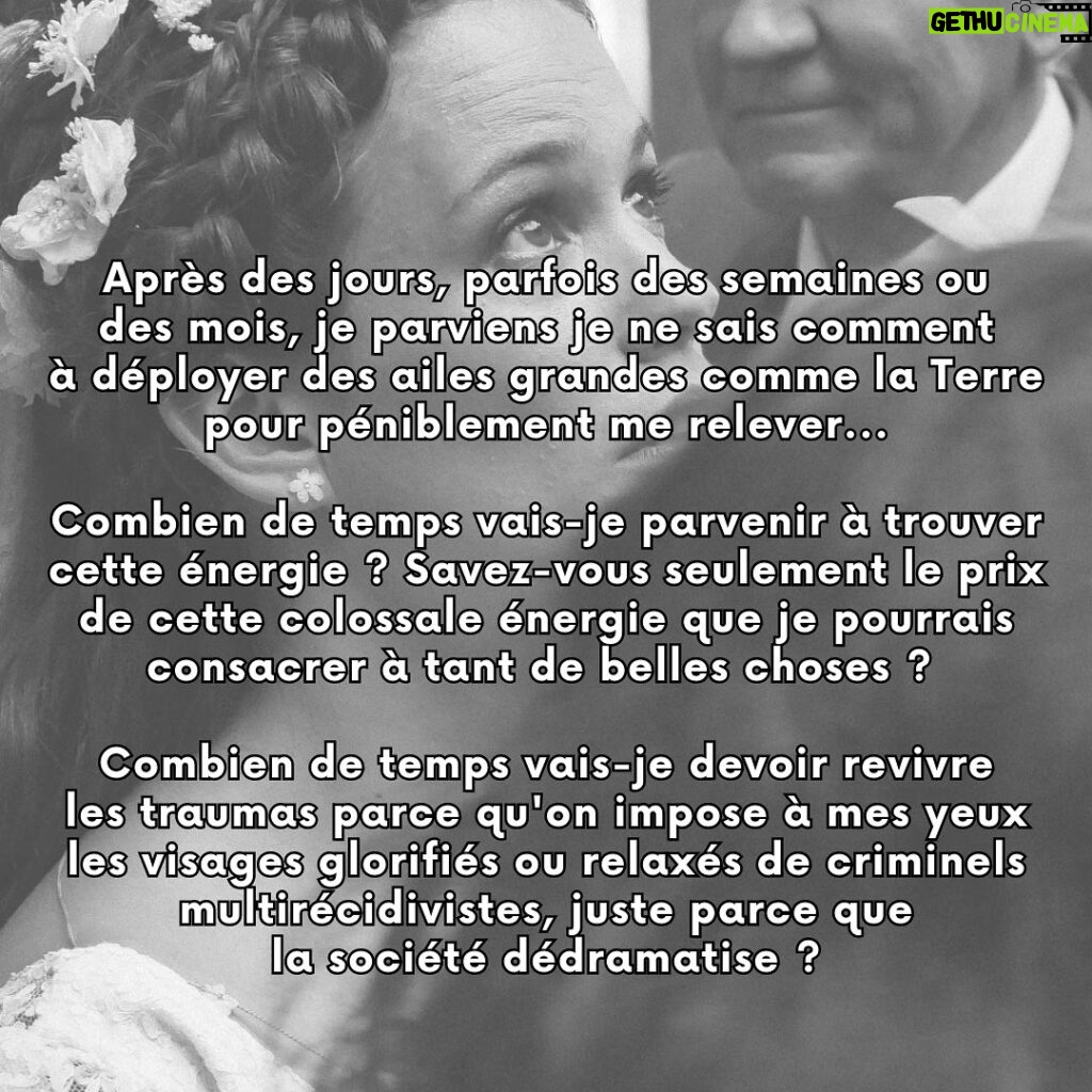 Lucie Lucas Instagram - Mon cœur n'a jamais été aussi relié à toutes les âmes victimes de sexisme, de violences sexuelles, de viol, d'inceste... Je vous envoie tout ce que j'ai de tendresse et d'amour. Reconnaissance infinie et pluie de paillettes sur celles et ceux qui dénoncent, qui disent non, qui empêchent, qui portent plainte, qui enquêtent, qui témoignent et qui manifestent… Toutes celles et ceux qui prennent soin, écoutent, rafistolent, donnent la main, se renseignent, sensibilisent et luttent pour que le monde change. Vous êtes si beaux et si précieux et puissants à la fois✨️🙏🤍🤍🤍🤍🤍 📸 photo de @loupdenis.elion @__charlottearnould__ @angellinabrooks @andrea_bescond @noustoutesorg @fondationdesfemmes @lamaisondesfemmes93 @i.n.c.e.s.t.i.c.i.d.e_fr @aludv @noemie.de.lattre @ladeferlanterevue @simonemediafr @jointhesorority @period.studio @les_glorieuses @lesathenien.nes @sofia_sept7 @preparez_vous_pour_la_bagarre @ovairestherainbow @iamflorenceporcel @annatoumazoff @fraiches @mecreantes @osez_le_feminisme