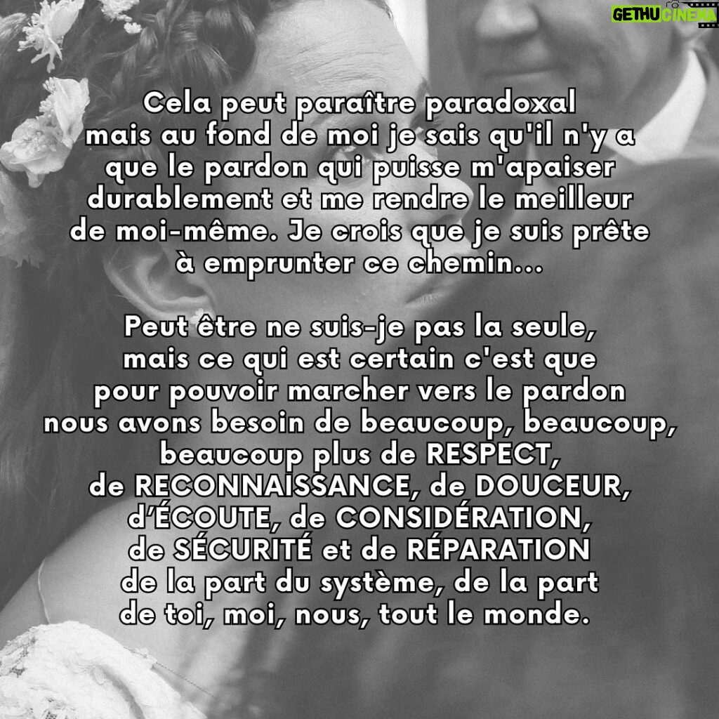 Lucie Lucas Instagram - Mon cœur n'a jamais été aussi relié à toutes les âmes victimes de sexisme, de violences sexuelles, de viol, d'inceste... Je vous envoie tout ce que j'ai de tendresse et d'amour. Reconnaissance infinie et pluie de paillettes sur celles et ceux qui dénoncent, qui disent non, qui empêchent, qui portent plainte, qui enquêtent, qui témoignent et qui manifestent… Toutes celles et ceux qui prennent soin, écoutent, rafistolent, donnent la main, se renseignent, sensibilisent et luttent pour que le monde change. Vous êtes si beaux et si précieux et puissants à la fois✨️🙏🤍🤍🤍🤍🤍 📸 photo de @loupdenis.elion @__charlottearnould__ @angellinabrooks @andrea_bescond @noustoutesorg @fondationdesfemmes @lamaisondesfemmes93 @i.n.c.e.s.t.i.c.i.d.e_fr @aludv @noemie.de.lattre @ladeferlanterevue @simonemediafr @jointhesorority @period.studio @les_glorieuses @lesathenien.nes @sofia_sept7 @preparez_vous_pour_la_bagarre @ovairestherainbow @iamflorenceporcel @annatoumazoff @fraiches @mecreantes @osez_le_feminisme