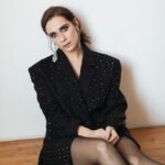 Lucrezia Guidone Instagram - 🫶🏻 Foto @ericafava Styling @valeriajmarchetti Muah @fulviatellone @simonebelliagency Look @sandroparis @annabollatipr @studio_ventuno_roma